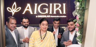 Lab-grown diamond jewellery brand AIGIRI unveils first flagship store in Delhi